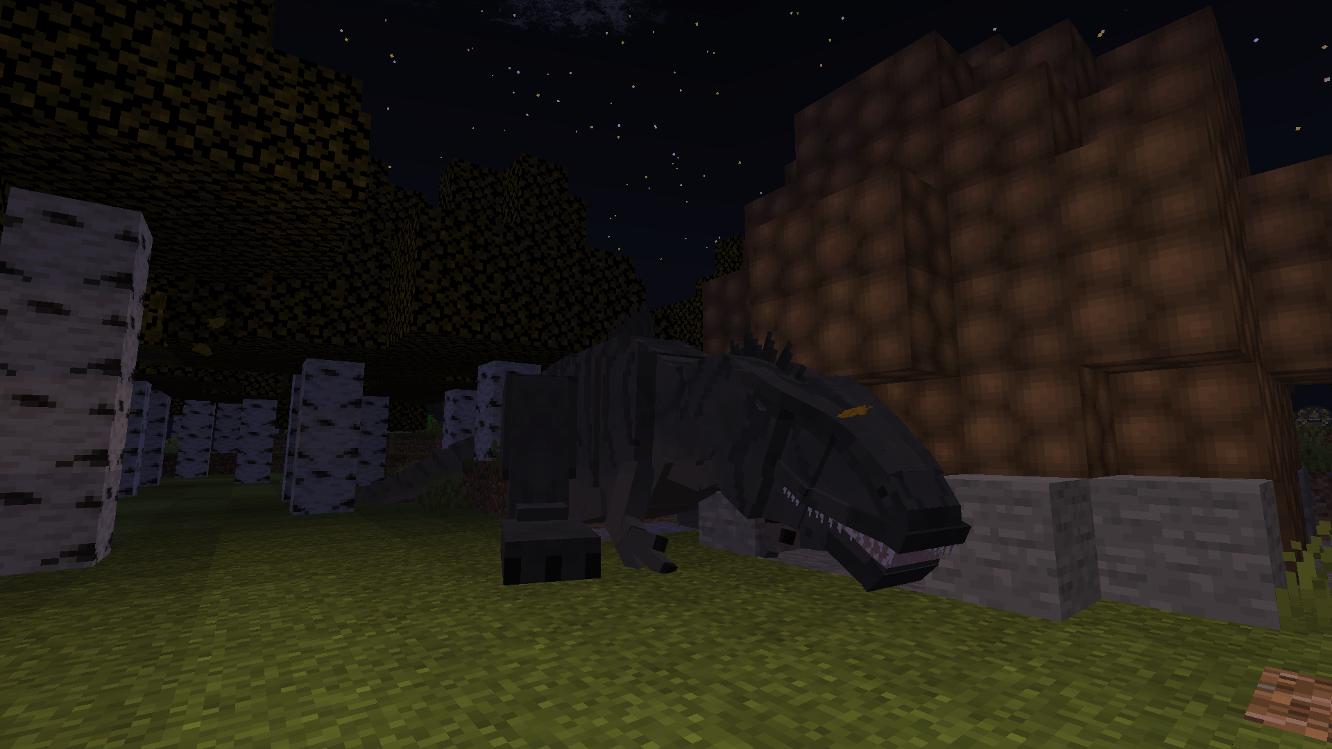 Thumbnail Giganotosaurus from Jurassic Reborn paired with Jurassic Reborn Natural Spawning Addon