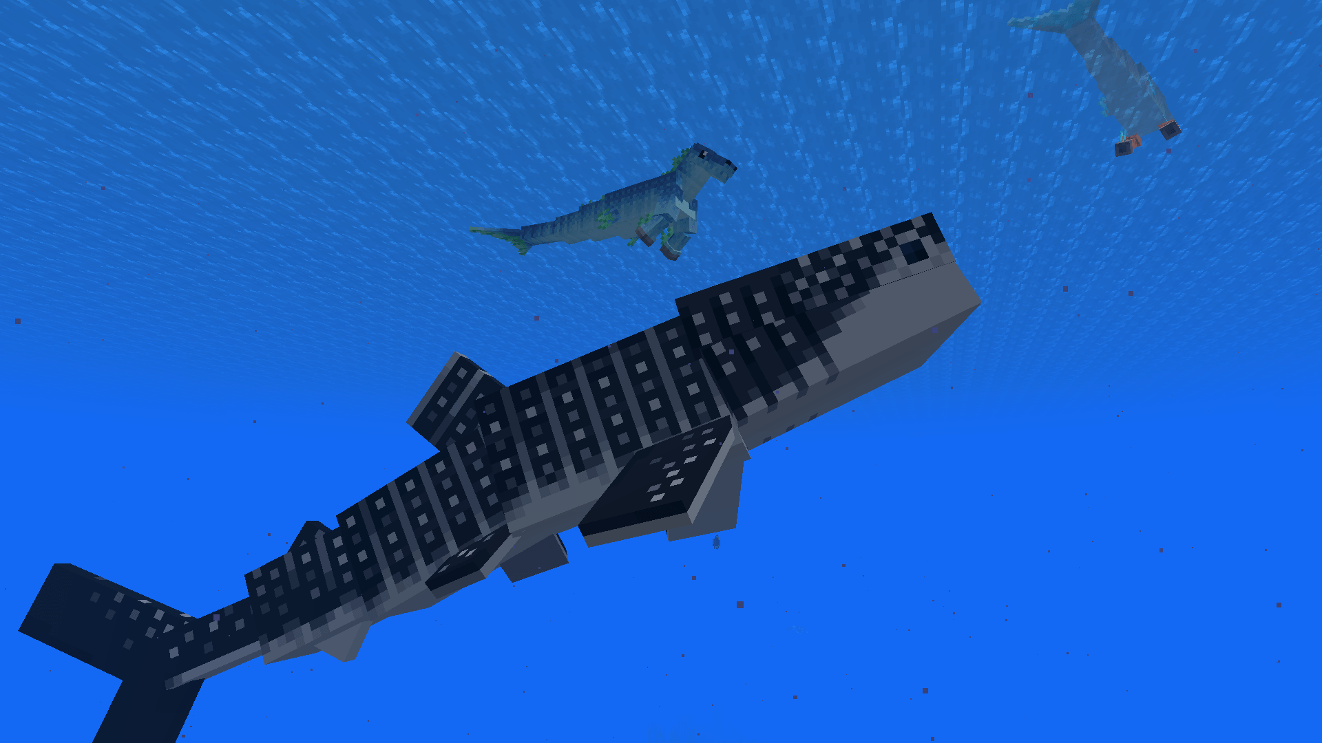 Thumbnail Whale Shark from Untamed Wilds and Hippocampus from Ice and Fire: Dragons