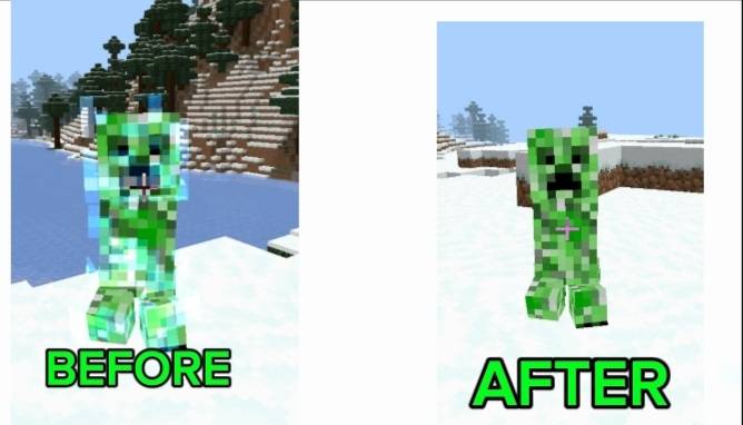 RIKY_MAFFIN Charged creeper bug fix — screenshot 1