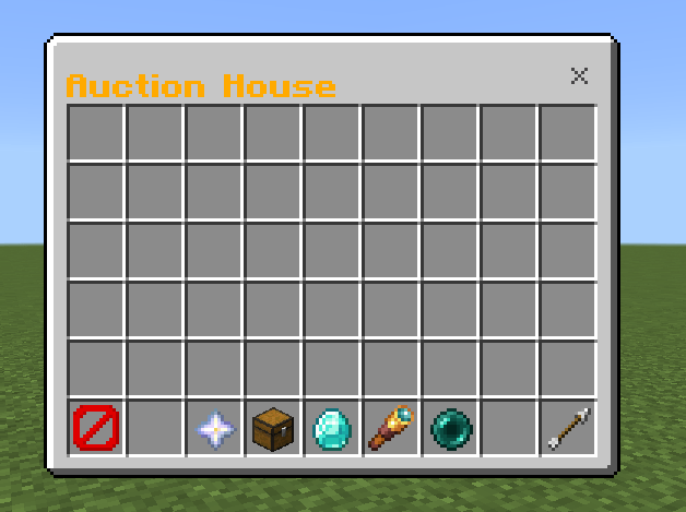 /ah by 6entt - Auction house / ah system — screenshot 1