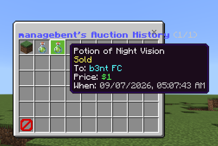 /ah by 6entt - Auction house / ah system — screenshot 3