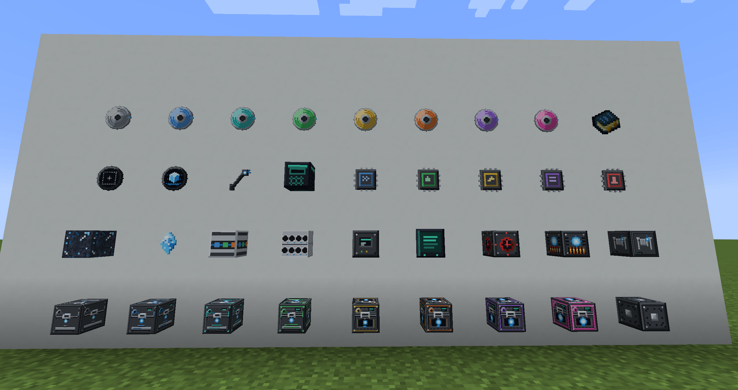 All the items (Part 1 of 2)