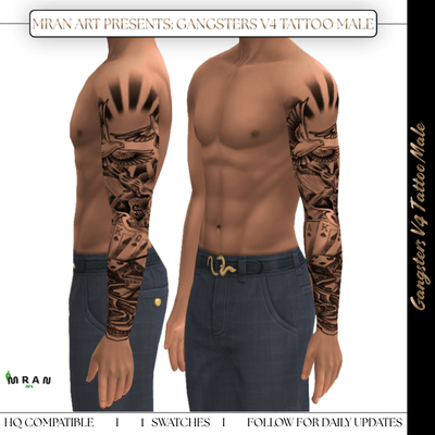 Gangsters V4 Tattoo Male