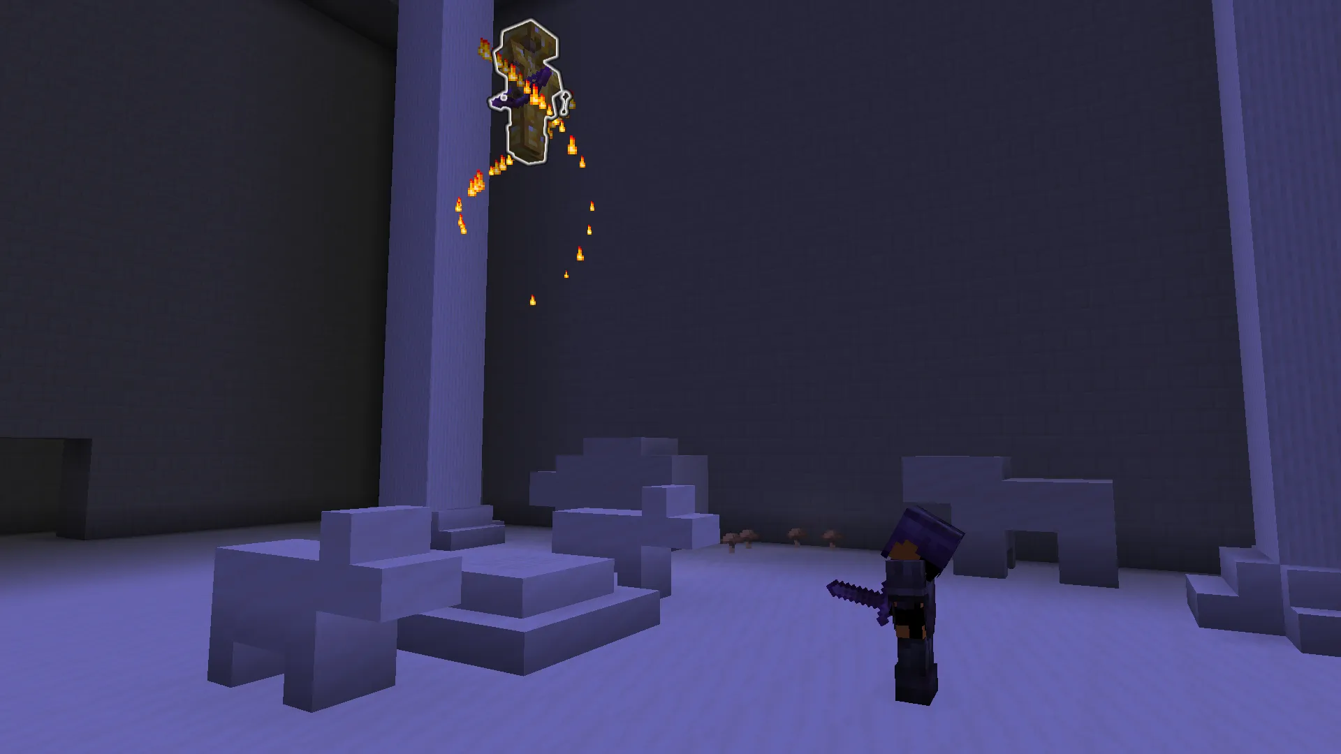 Thumbnail A player initiating the fight against Artemis