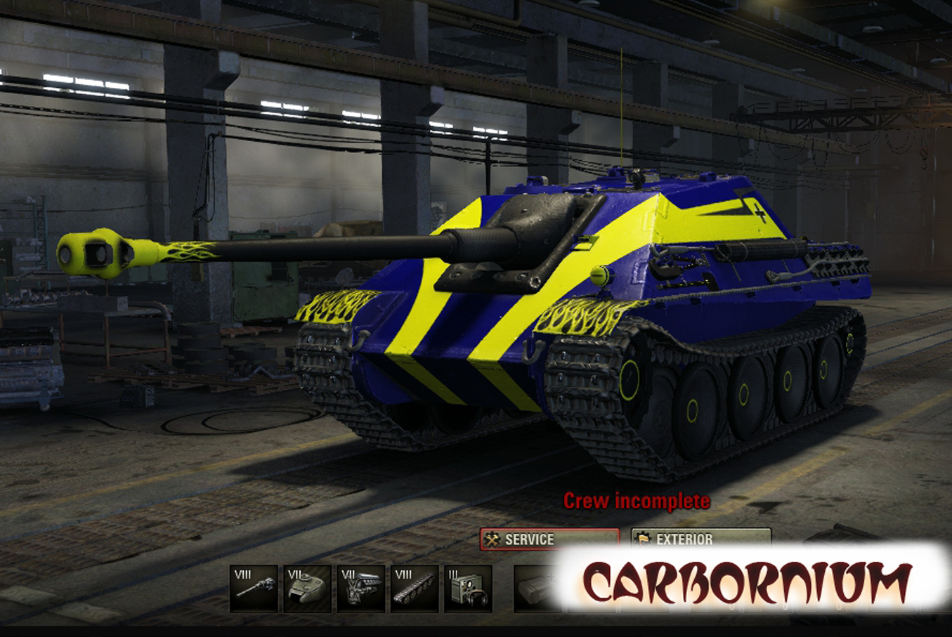 JagdPanther Blue