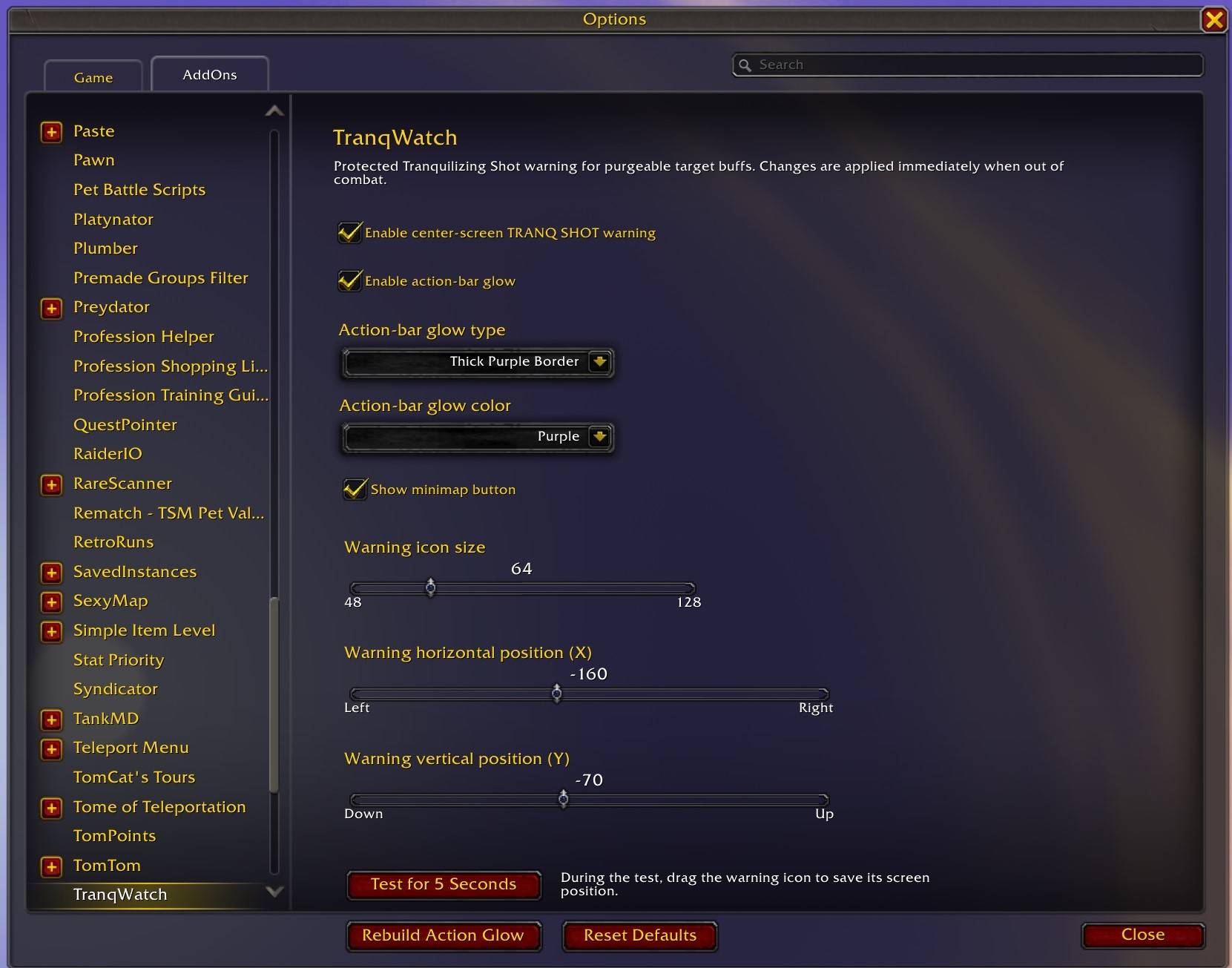TranqWatch Settings Screenshot.jpg