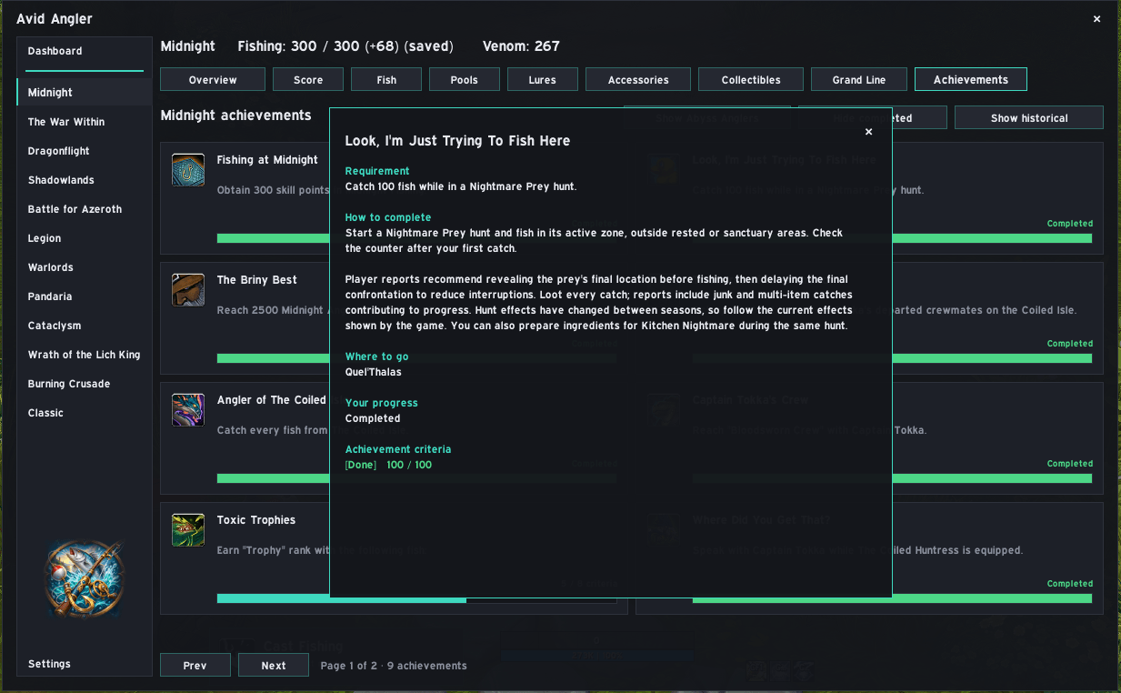 Achievements Guide