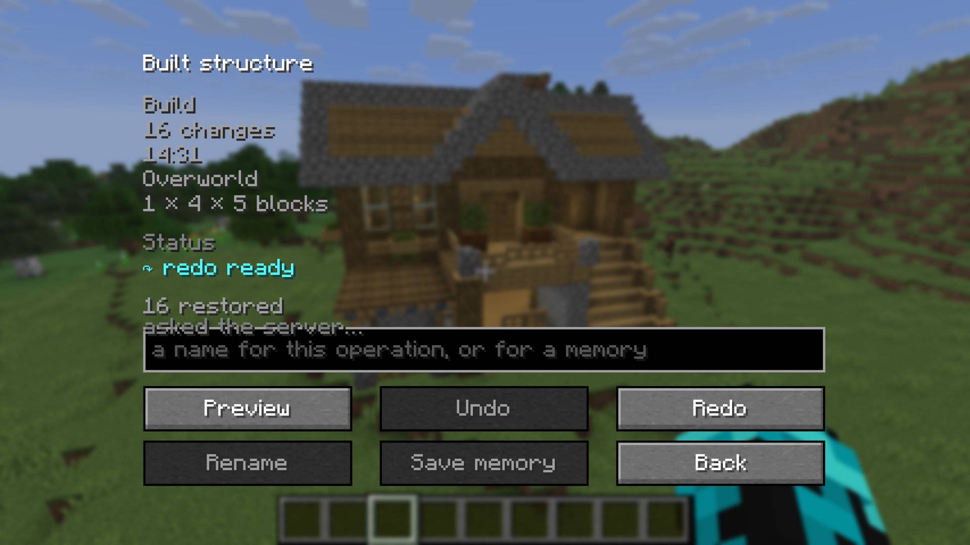 Thumbnail status changed after undo operation