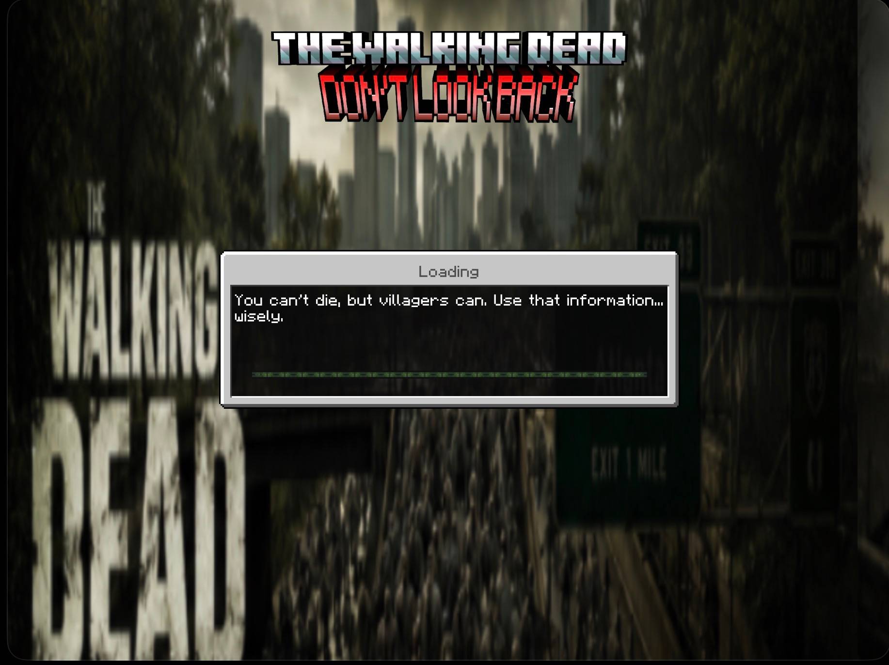 Walking Dead Menu UI thumbnail 6