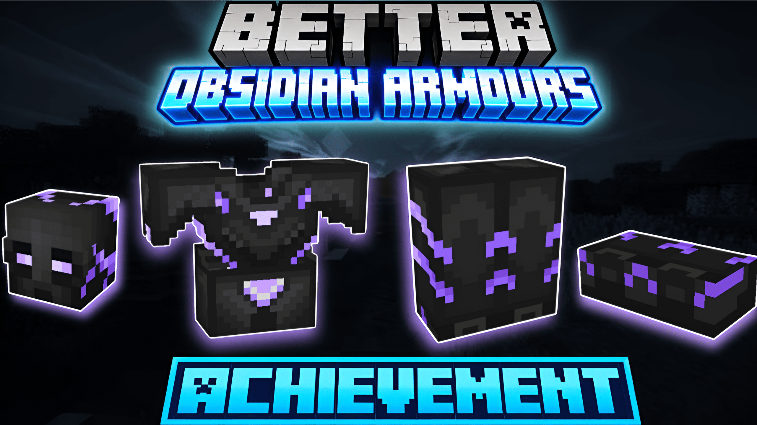 Better Obsidian Armours || Achievements Friendly — screenshot 1