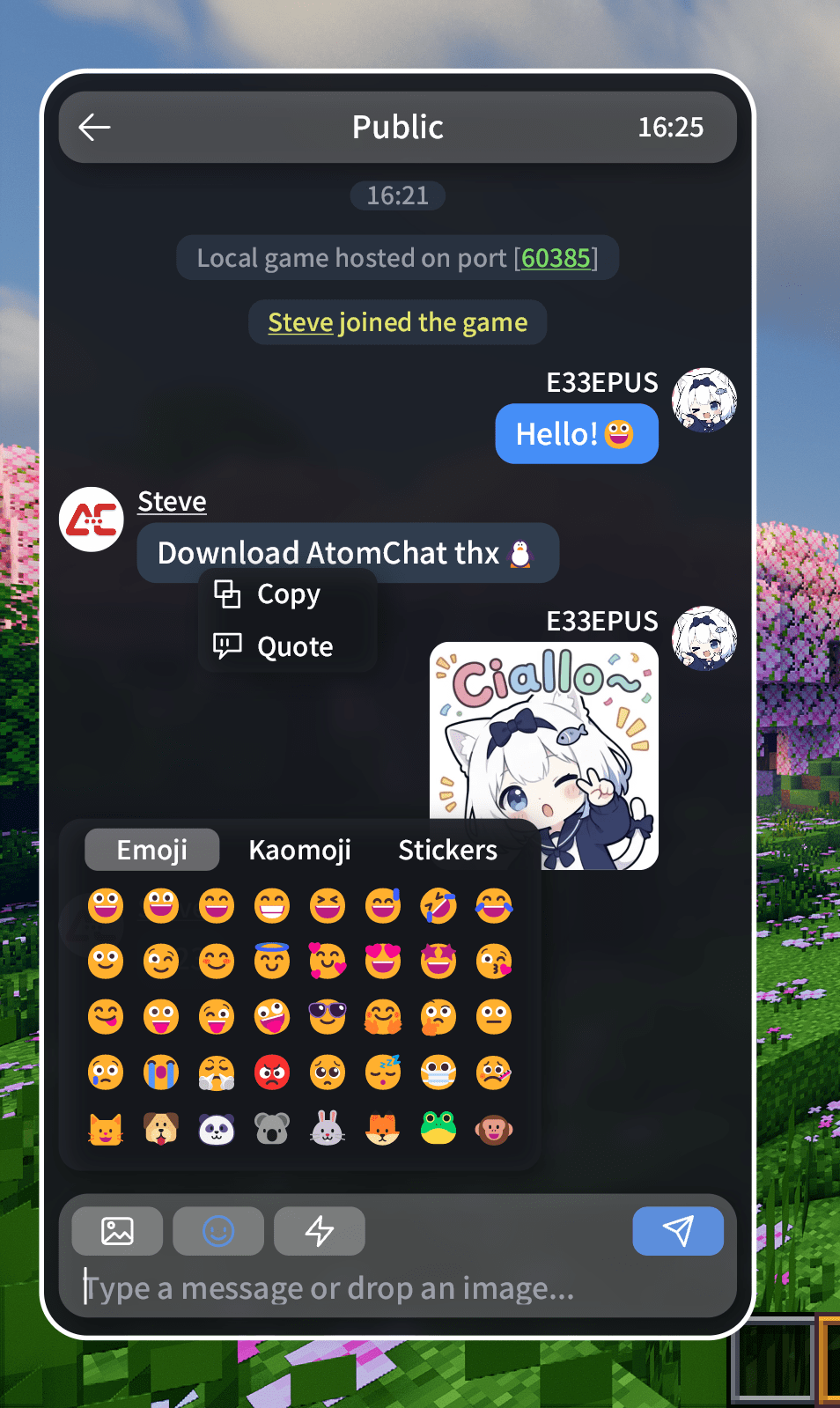 AtomChat