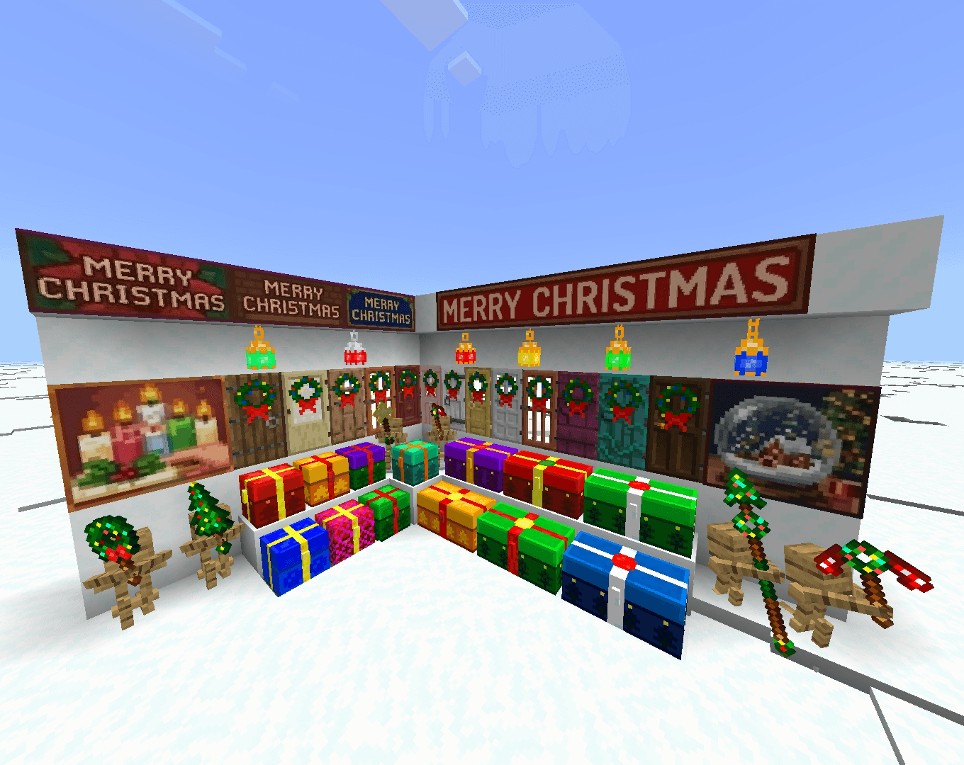 CHRISTMAS NETHERITE TOOLS + — screenshot 1