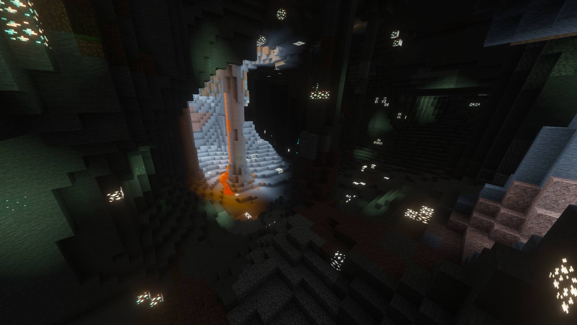 ACD Shaders  (Cinematic illumination + God Rays + Better caves + Glowing Ores)  thumbnail 9