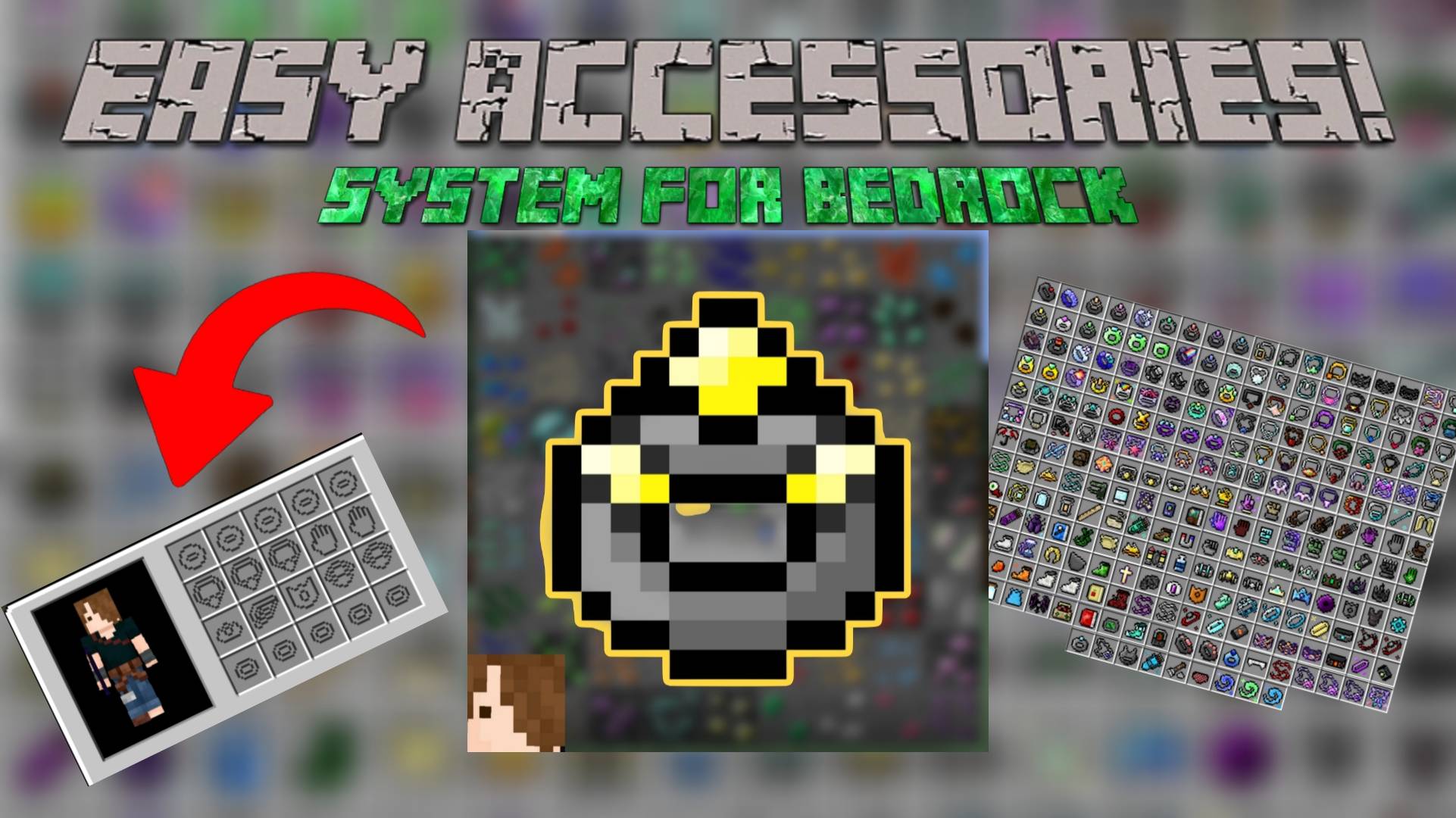 Easy Accessories! (bedrock accessories system)
