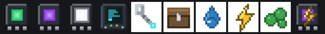 Nodes, controller, wrench and transfer cores