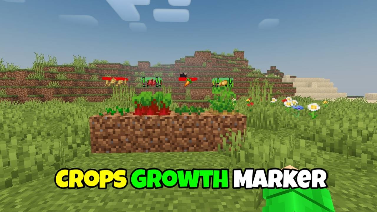 Crops Growth Marker screenshot active