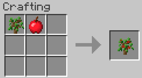 Apple Sapling Crafting