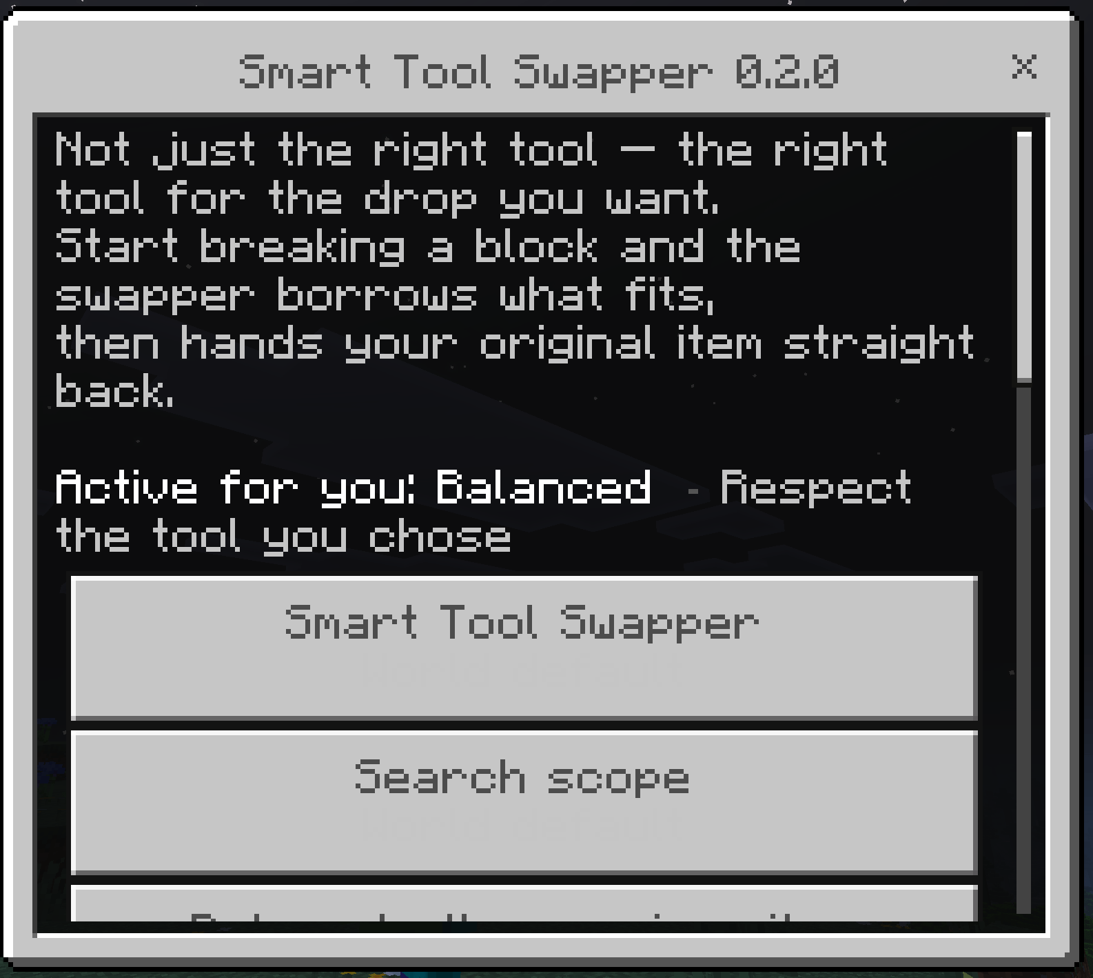 Andy's Smart Tool Swapper — screenshot 8