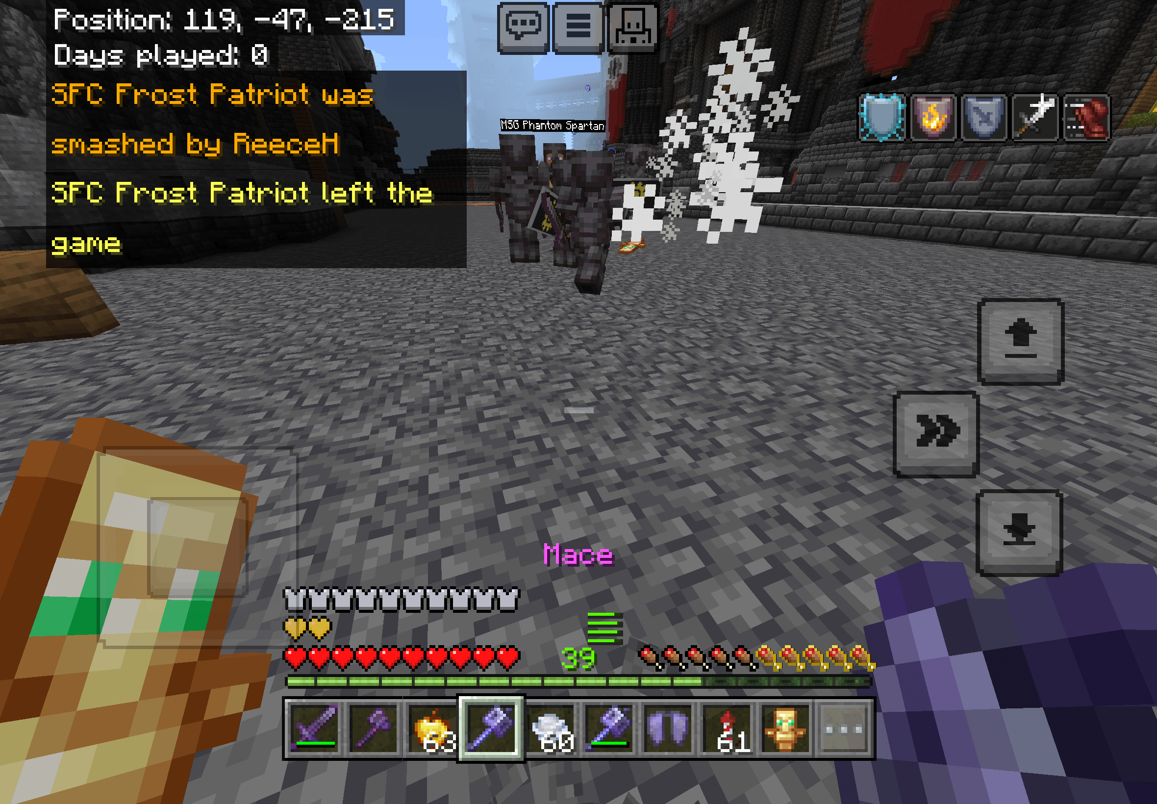 Unstable smp Mafia wave fight — screenshot 1