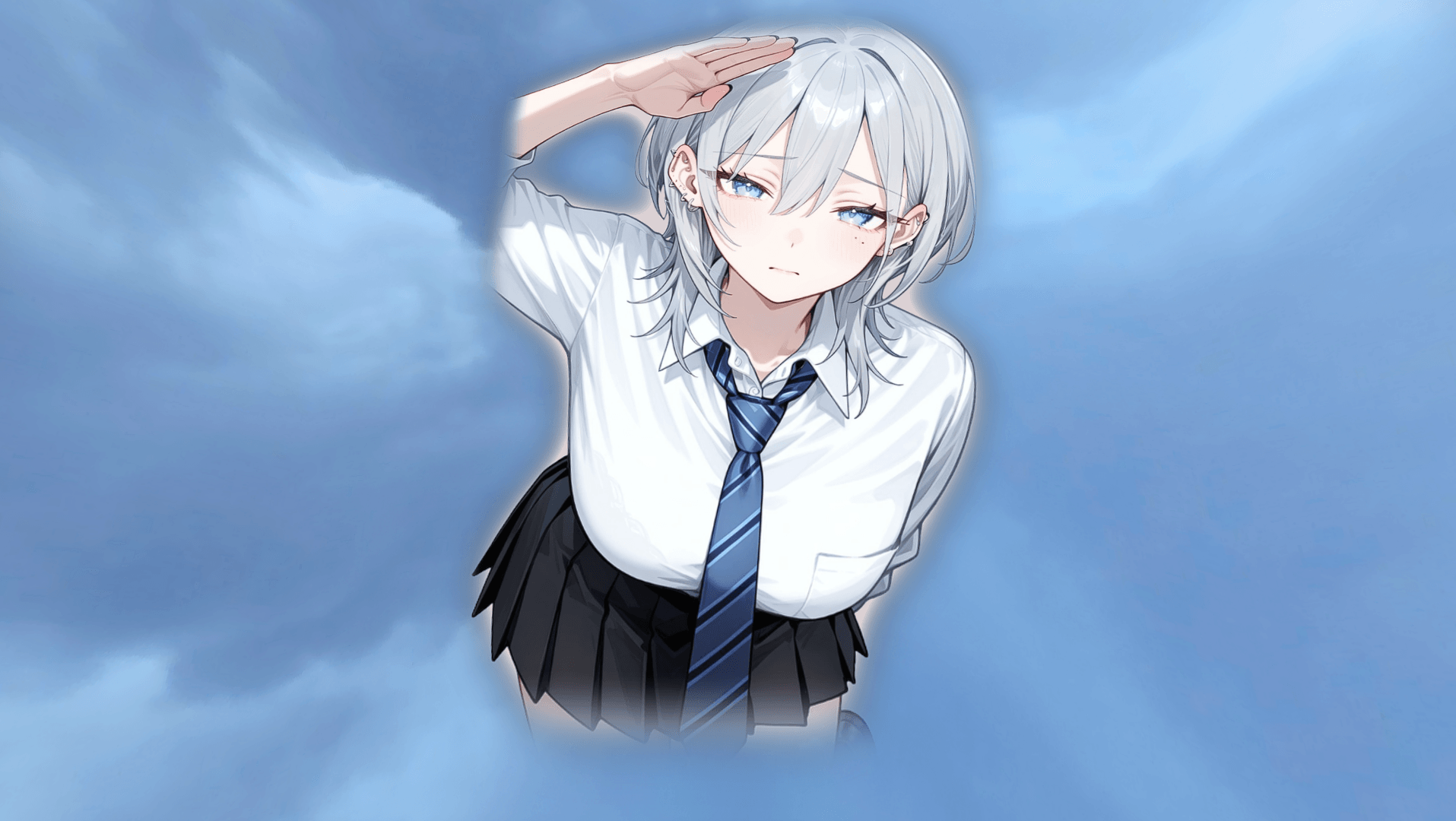 Haimiya Mio | Anime Girl Sky — screenshot 6
