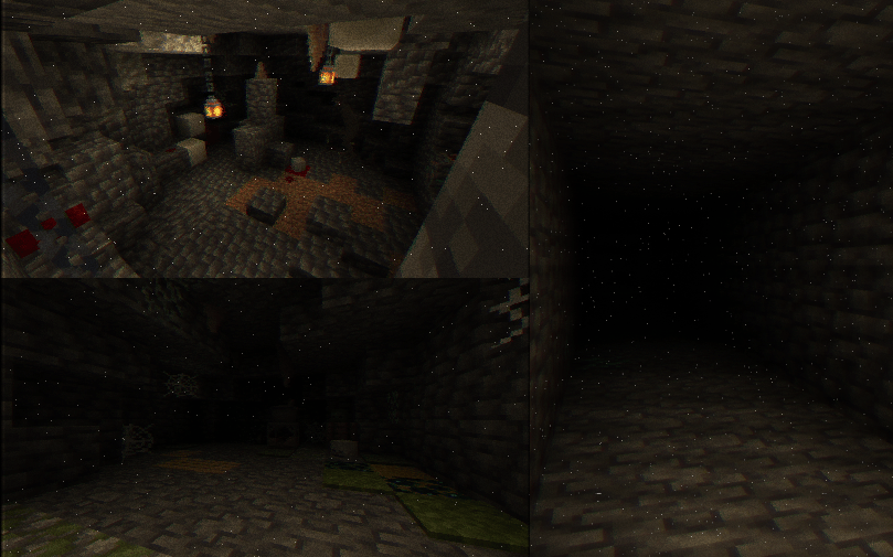 Cave Tunnel, Dweller Nest 1 and 2. Structures which naturally spawn