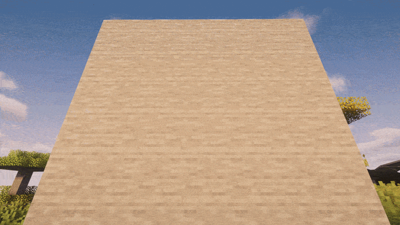 Secrete door for your base. The sound is so good I wish you could hear it...