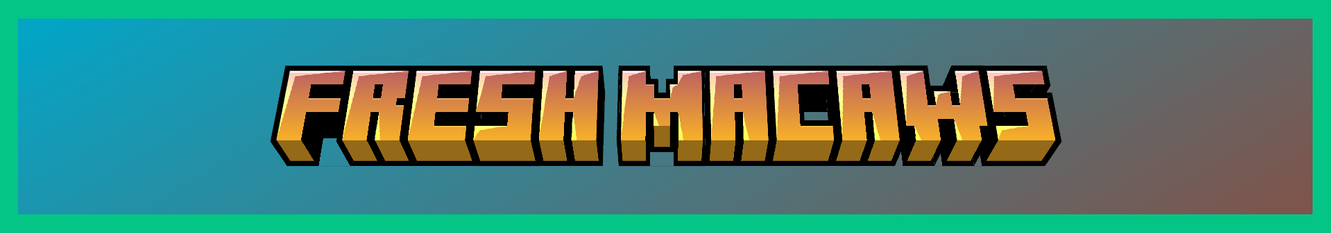 Macaws Refreshed