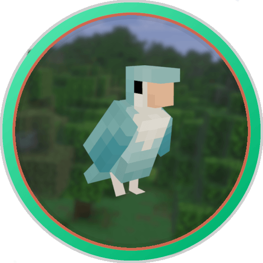 Blue Monk Parrot