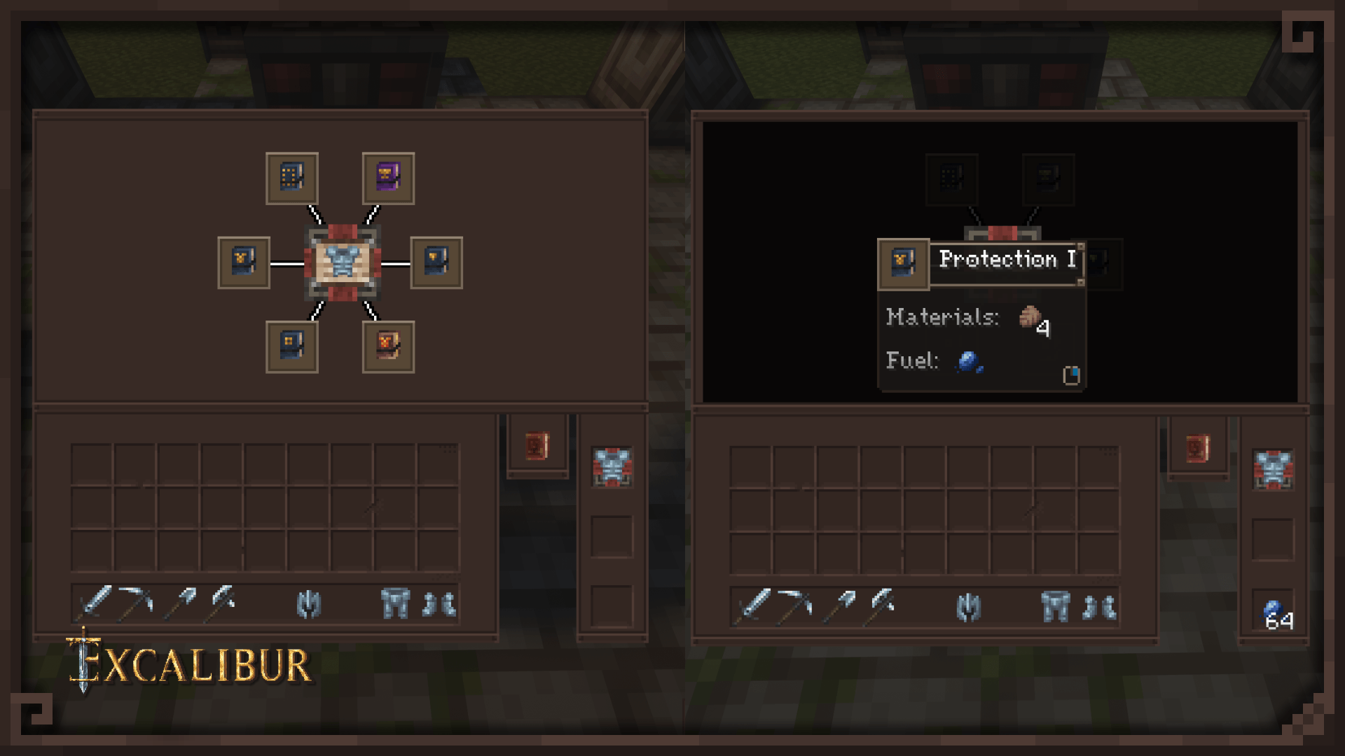 Immersive Enchanting Mod
