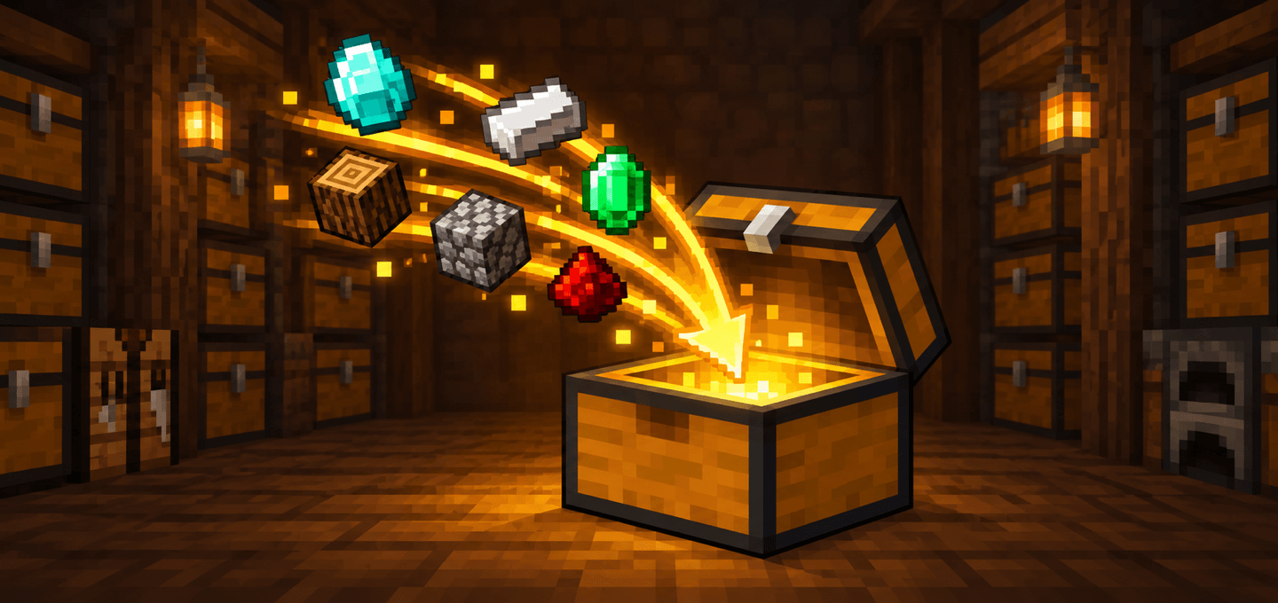 Quick Chests Deposit | Fast Inventory Sorting — screenshot 1