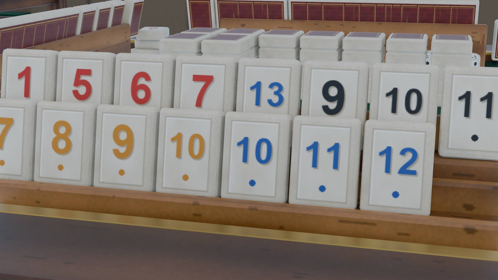 Thumbnail Sorting by hand: pick a tile up and put it where you want it
