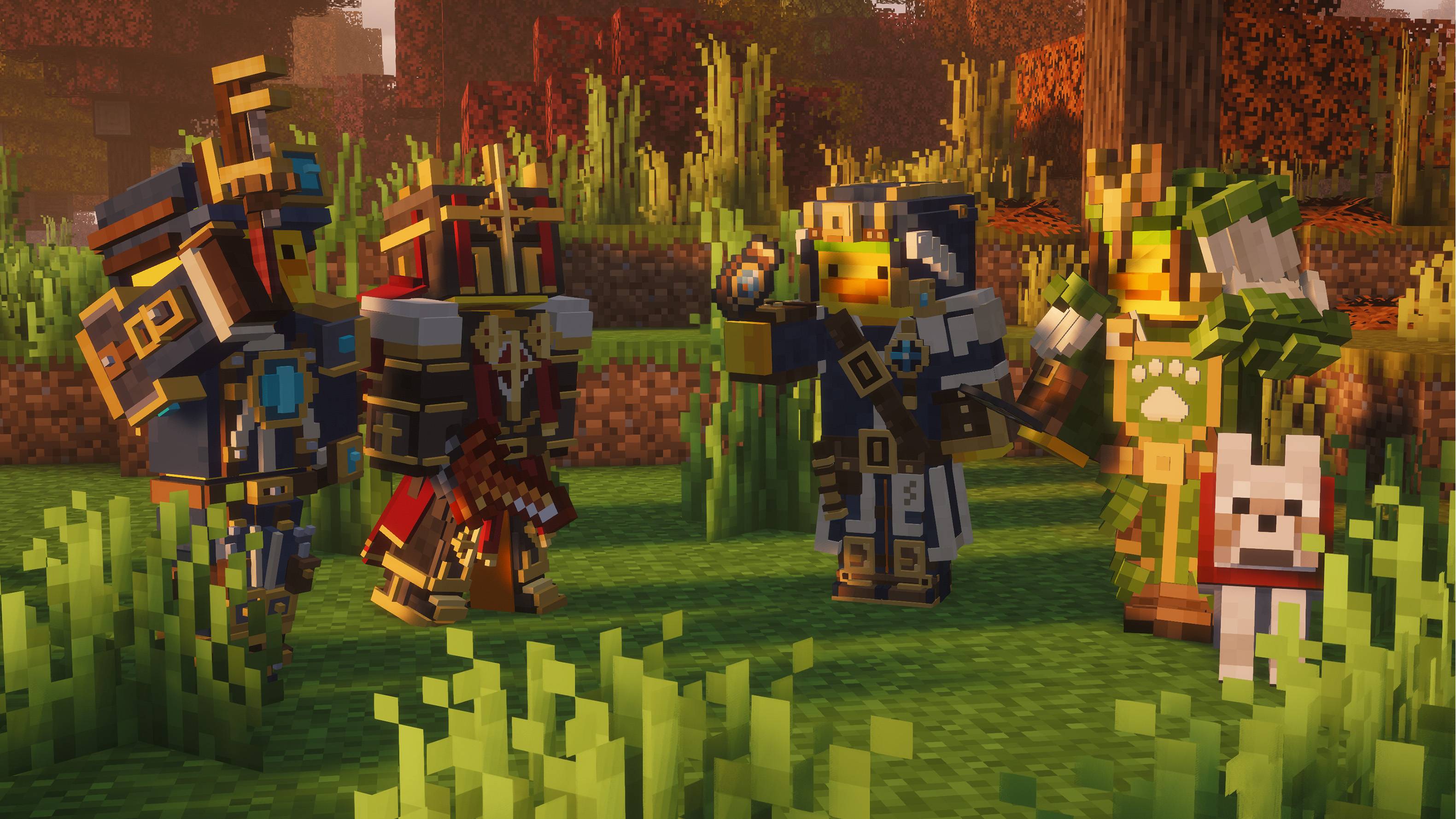 From Left: Master Mechanic Set, Champion Set, Pathfinder Set, Wildlife Keeper Set