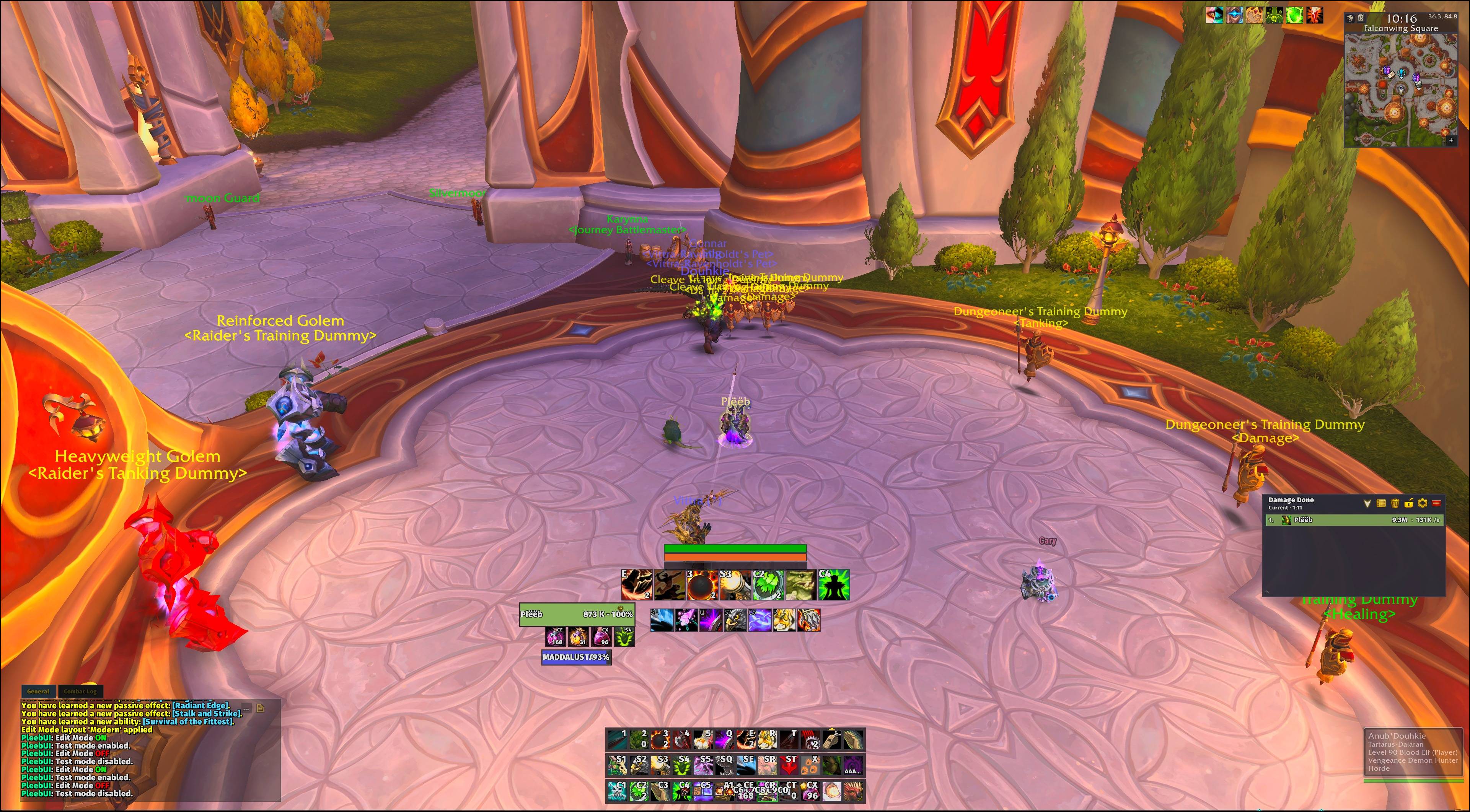 Full UI with default settings