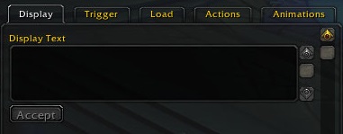 WeakAura guide: Display tab