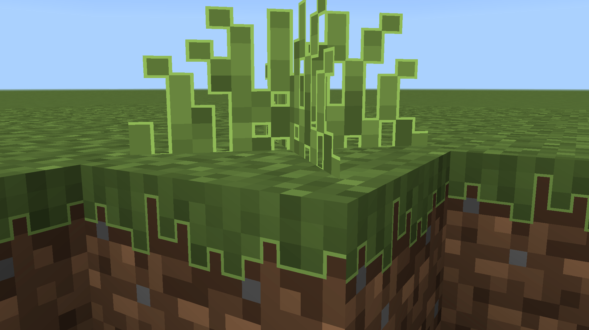 Outlined Foliage | The Best Outlined Grass Resource Pack — screenshot 4