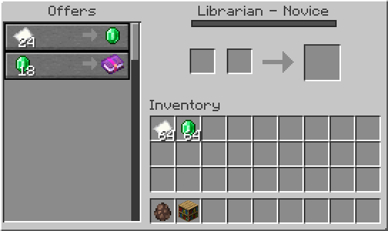 Trading screen