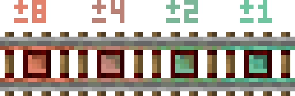 Thumbnail Copper Rail = -8 BPS Exposed Copper Rail = -4 BPS Weathered Copper Rail = -2 BPS Oxidized Copper Rail = -1 BPS Powered Copper Rail = +8 BPS Powered Exposed Copper Rail = +4 BPS PoweredWeathered Copper Rail = +2 BPS Powered Oxidized Copper Rail = +1 BPS