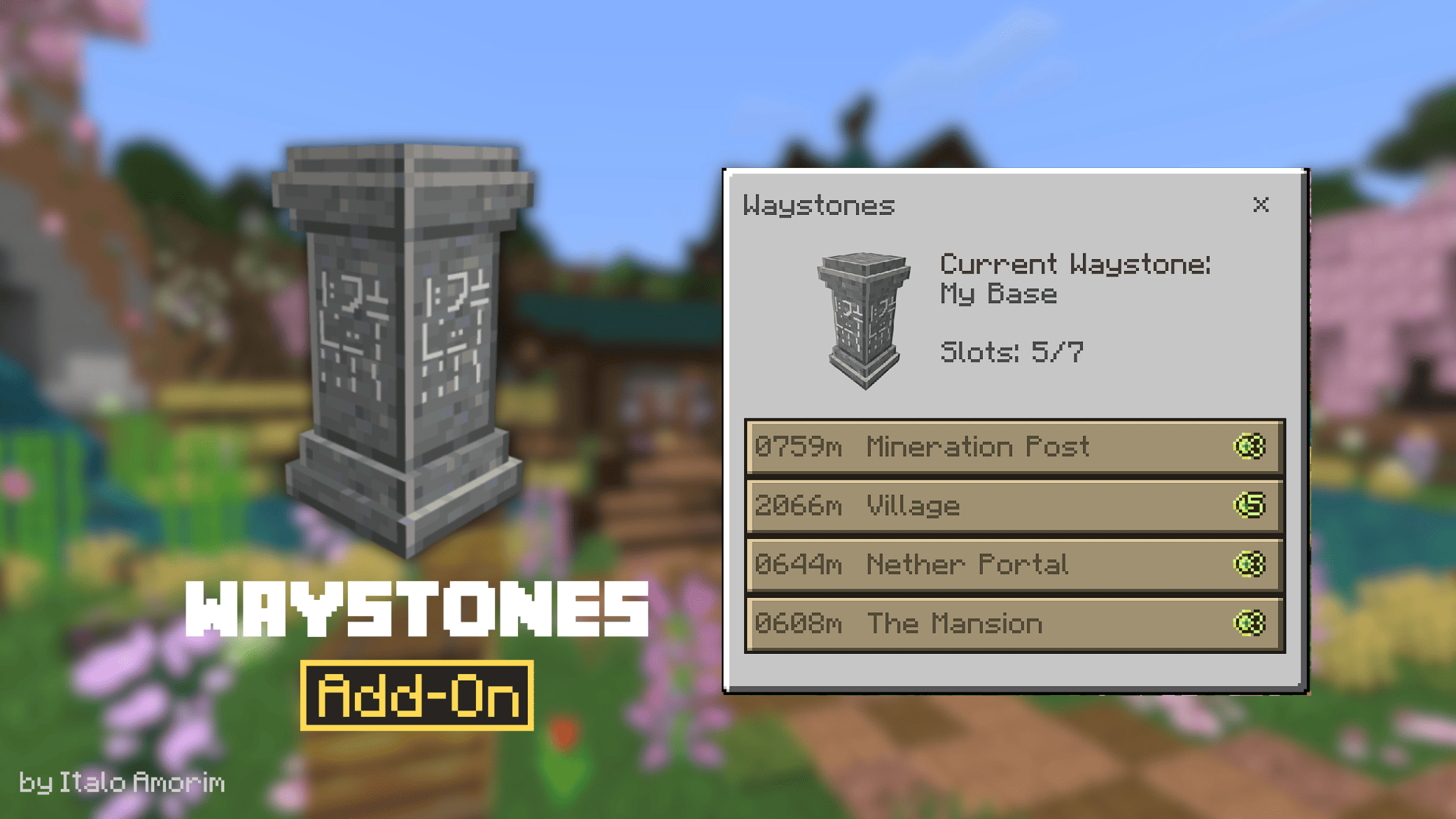 Waystones Addon