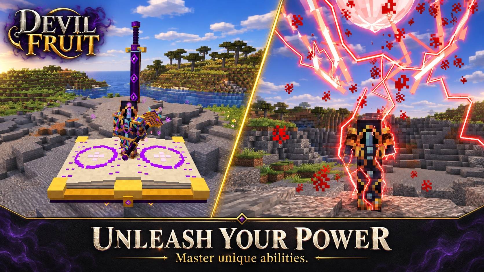 Unleash Your Power — Enchantment & Redstone