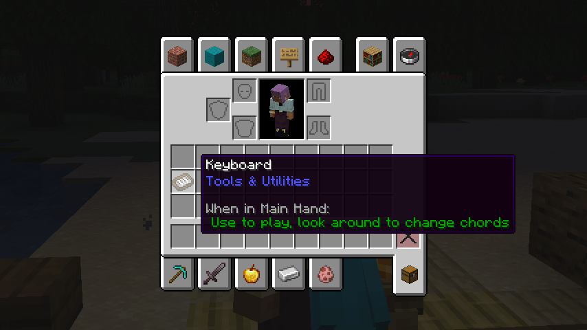 Custom Instrument In Inventory