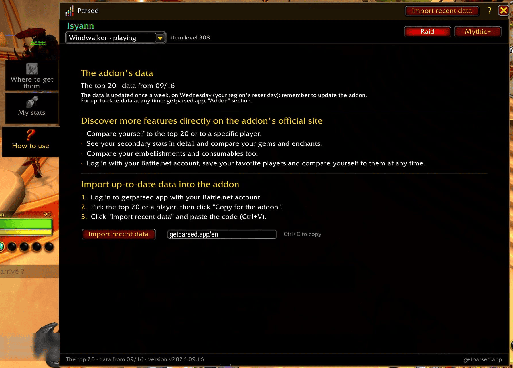 Thumbnail How often the bundled data is updated, what else getparsed.app offers, and how to import up-to-date data in three steps.