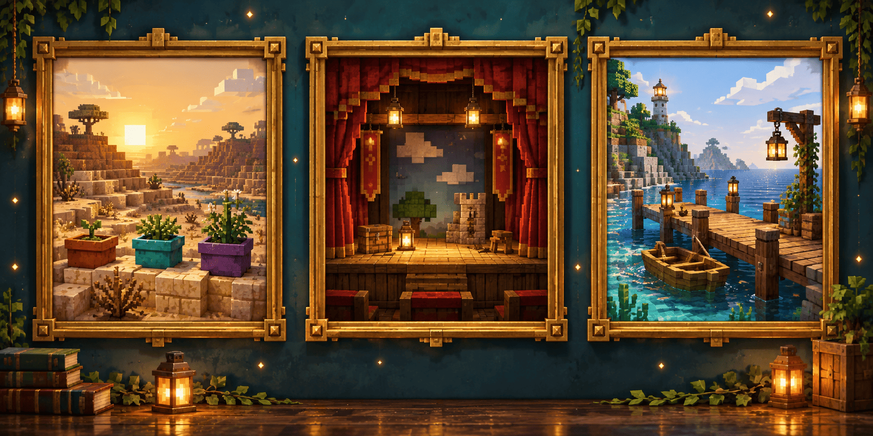Illustrated themes: Wasteland, theatre and a sea voyage