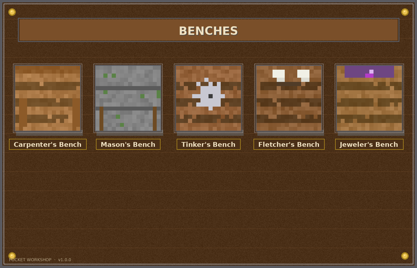 Pocket workshop — screenshot 3