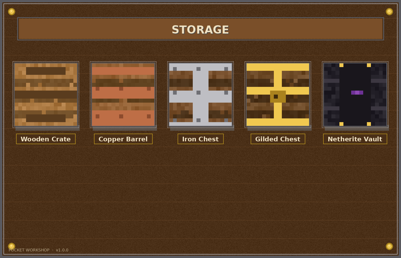 Pocket workshop — screenshot 6