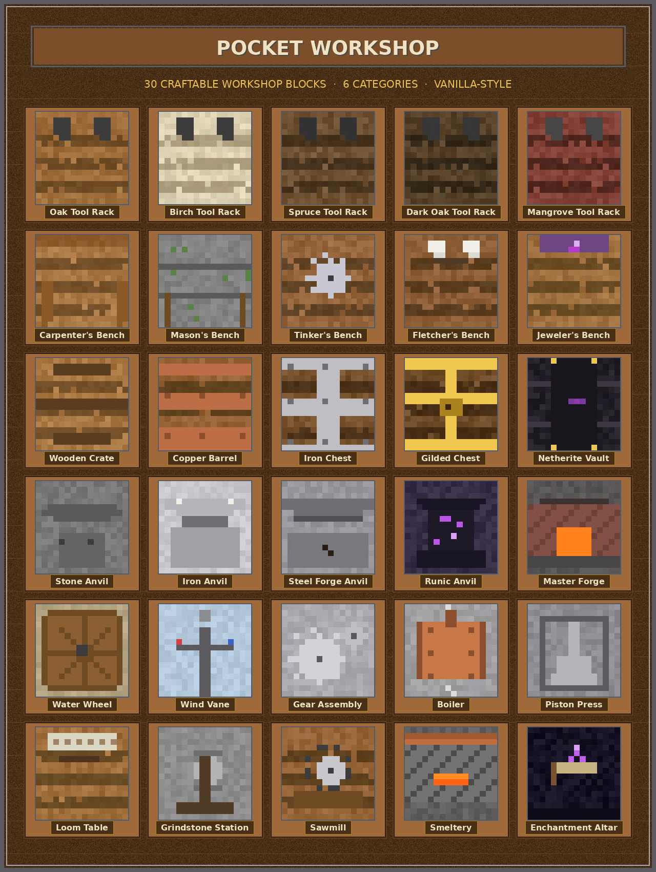 Pocket workshop — screenshot 1