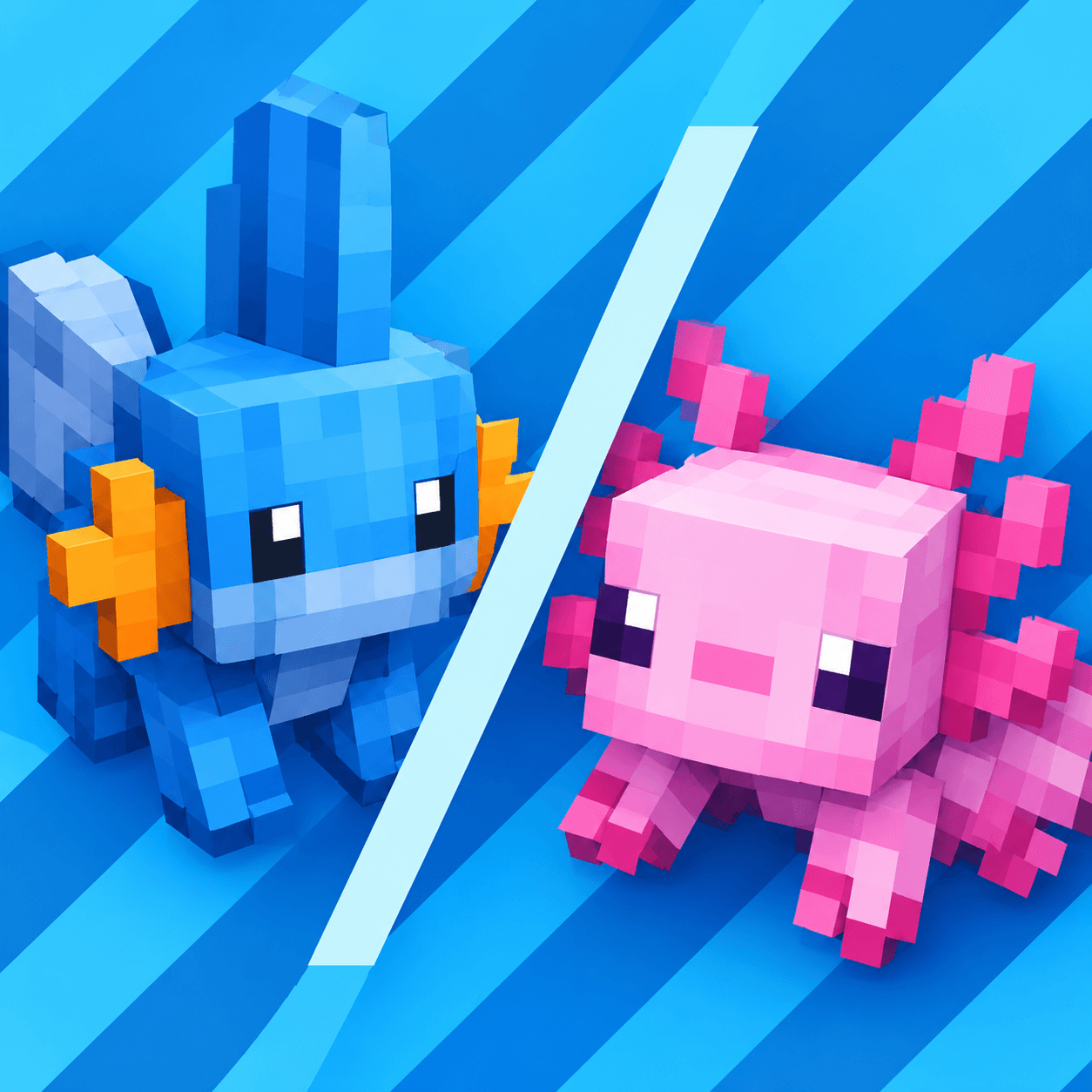 Mudkip axolotl! screenshot active