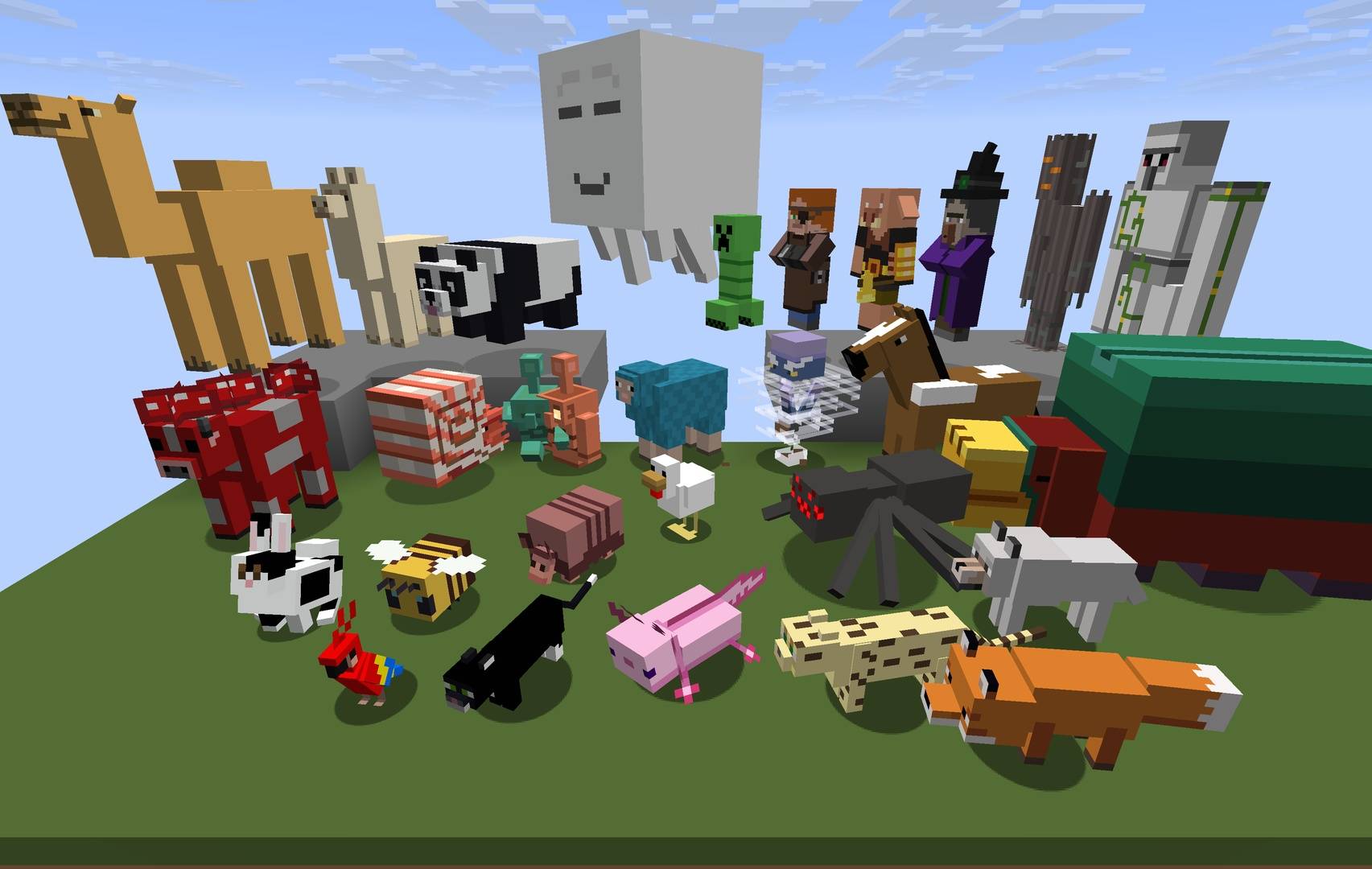 Thumbnail Here's an overview of the mobs!