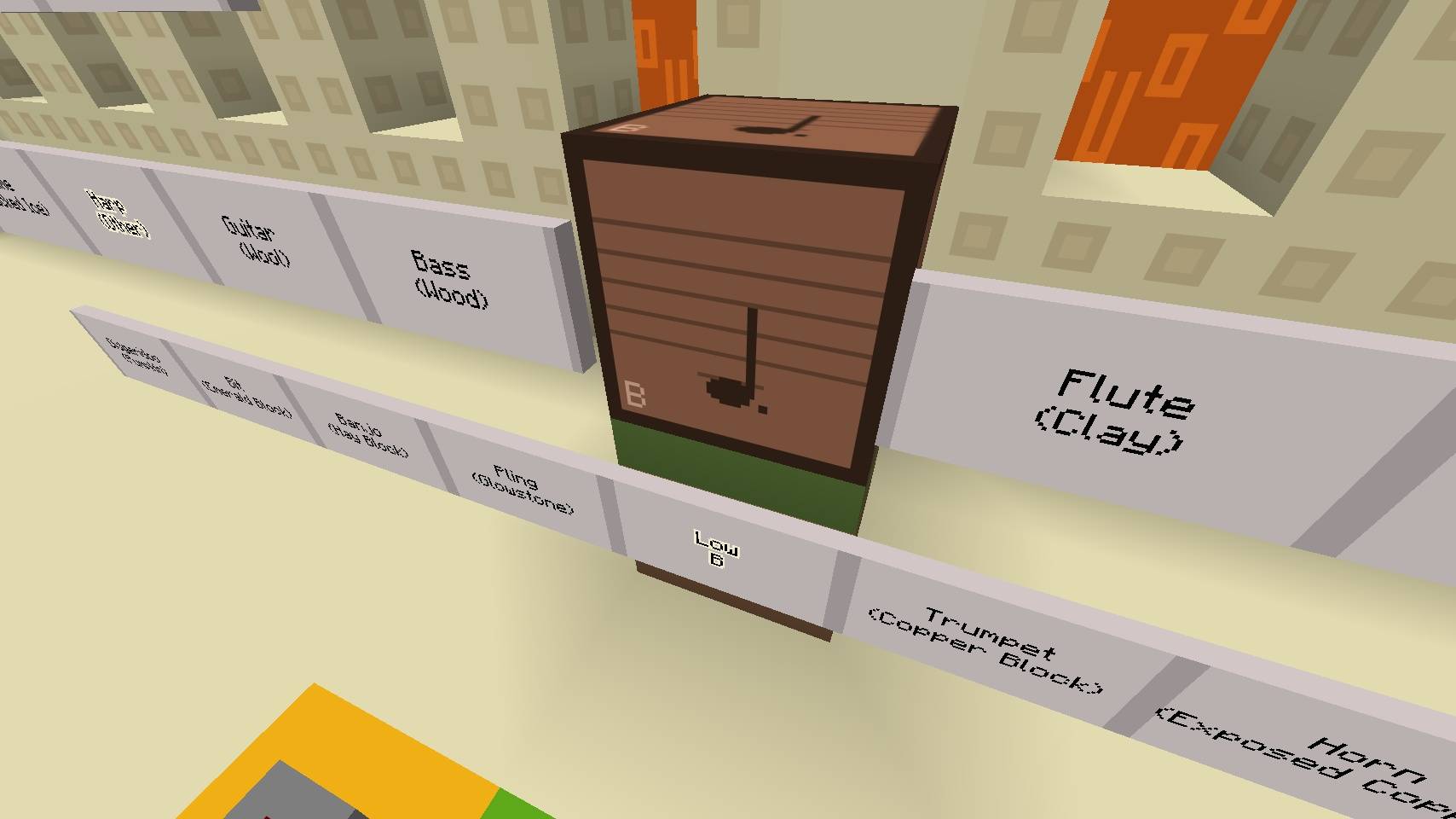 Thumbnail Noteblocks are clear about the note they play!