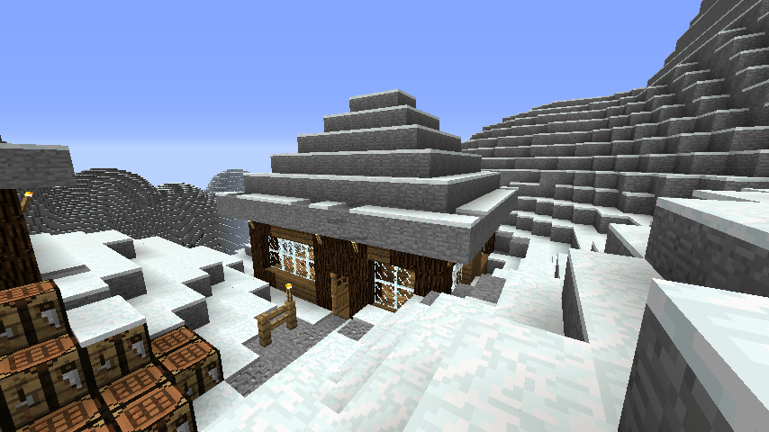 The frozen village