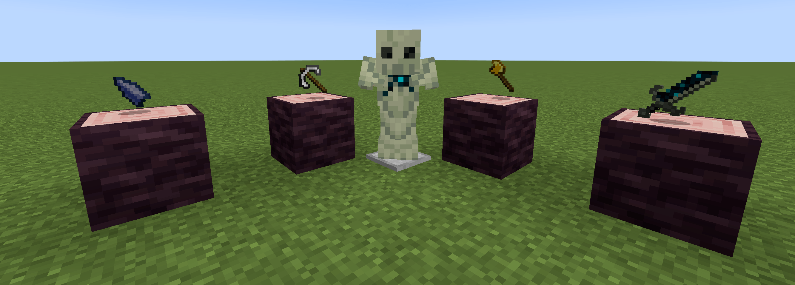 A few items from the mod